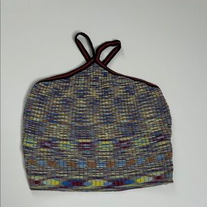 Urban Outfitters Multicolor Strappy Knit Top